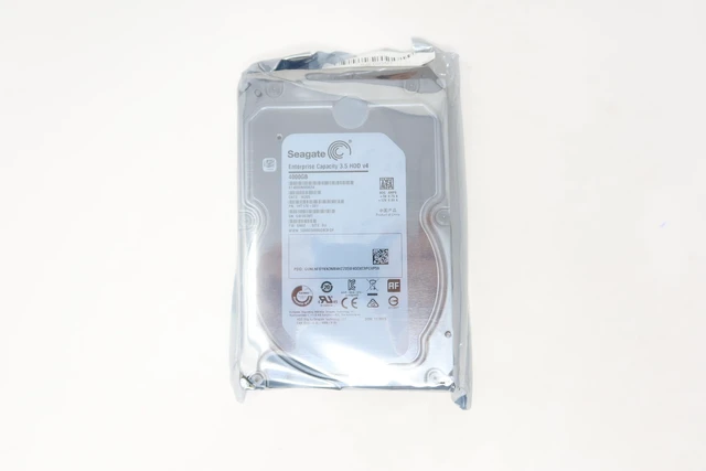 Alt view image 2 of 2 - ST4000NM0024 Seagate ENT 4TB 3.5" SATA 7.2K 6Gb/s Internal Hard Drive 1HT178-001