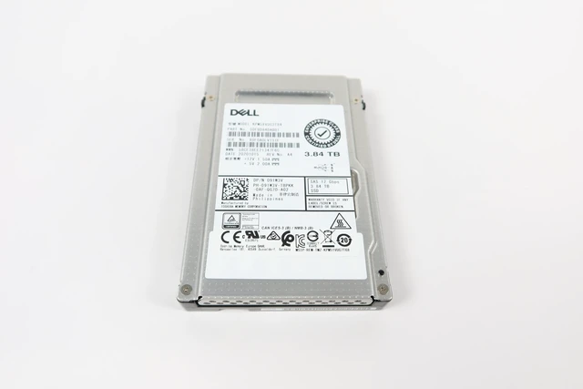 Alt view image 2 of 2 - (NOT FOR HOME PC!) 91W3V 091W3V Dell 3.84TB SAS 2.5" 12G MU SSD KPM5XVUG3T84 90% Health