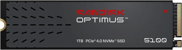 Main image of SanDisk Optimus 5100 1TB NVMe SSD, PCIe 4.0, M.2 2280 SDSP51100TAN