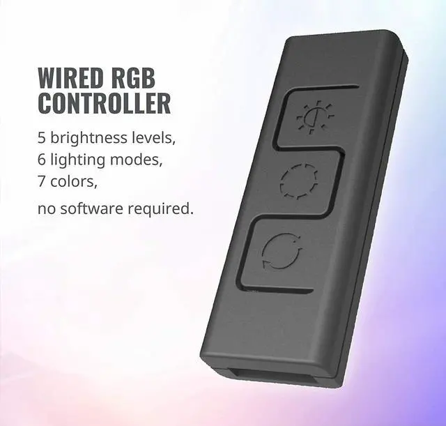 Alt view image 6 of 7 - Cooler Master Hyper 212 RGB Black Edition CPU Air Cooler w/ SF120R 120mm RGB