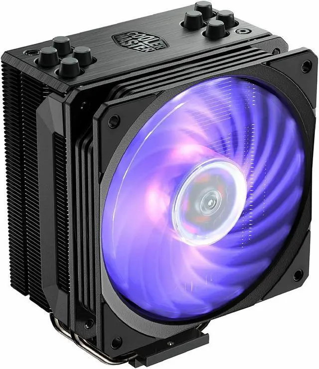 Main image of Cooler Master Hyper 212 RGB Black Edition CPU Air Cooler w/ SF120R 120mm RGB