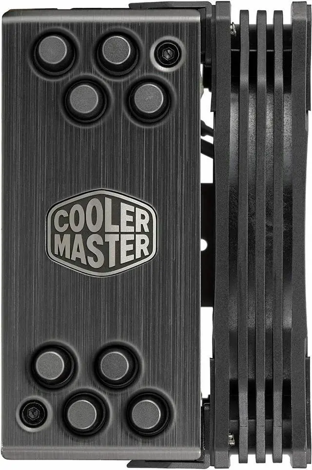 Alt view image 3 of 7 - Cooler Master Hyper 212 RGB Black Edition CPU Air Cooler w/ SF120R 120mm RGB