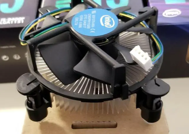 Alt view image 2 of 5 - Intel CPU COOLING FAN HEATSINK i3 i5 i7 Socket 1150 1155 1156 E97379-003 65W TDP