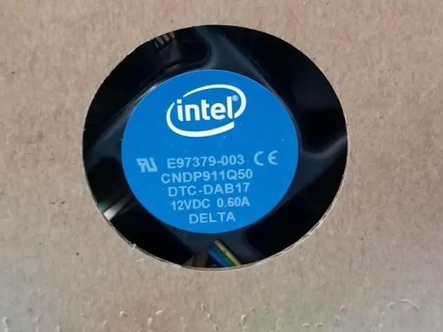 Alt view image 3 of 5 - Intel CPU COOLING FAN HEATSINK i3 i5 i7 Socket 1150 1155 1156 E97379-003 65W TDP