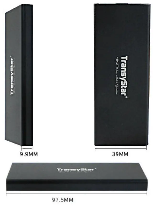 Alt view image 3 of 6 - M.2 NGFF SATA SSD to USB 3.0 Portable External Drive Enclosure Case with UASP - OEM