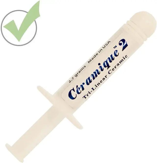 Main image of Arctic Silver Ceramique 2 Tri-Linear Ceramic Thermal Compound 2.7g gram syringe