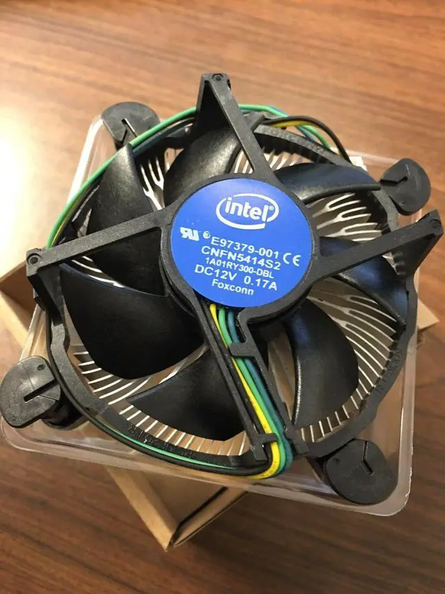 Alt view image 4 of 5 - Intel E97379 Core i3 i5 i7 Socket LGA 1150 1155 1156 NEW CPU FAN HEATSINK C0155