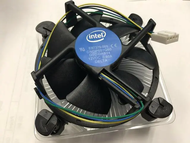 Alt view image 5 of 5 - Intel E97379 Core i3 i5 i7 Socket LGA 1150 1155 1156 NEW CPU FAN HEATSINK C0155