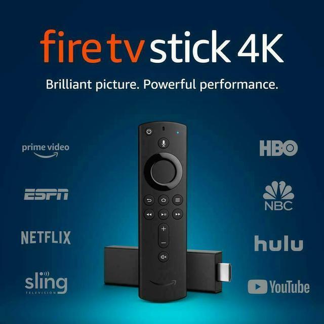 NEW  Fire Tv Stick 4K UHD w/Alexa Voice Remote Latest