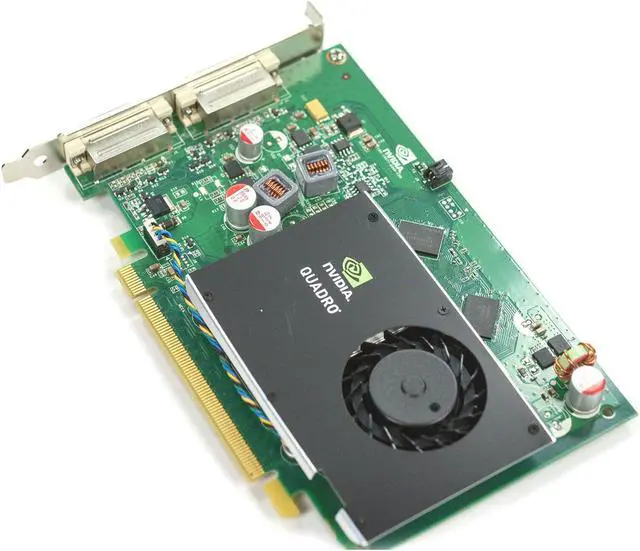 Alt view image 3 of 5 - PNY NVIDIA Quadro FX 380 256MB DDR3 PCIe x16 Dual DVI Video Card VCQFX380-PCIE-T - OEM