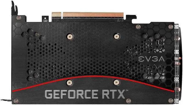 Alt view image 6 of 6 - EVGA GeForce RTX 3060 XC GAMING, 12GB GDDR6, Dual-Fan, Metal Backplate - OEM