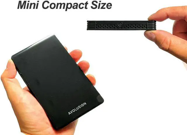 Alt view image 6 of 7 - Avolusion HD250U3-Z1-PRO 1TB USB 3.0 Portable External Gaming PS5 Hard Drive