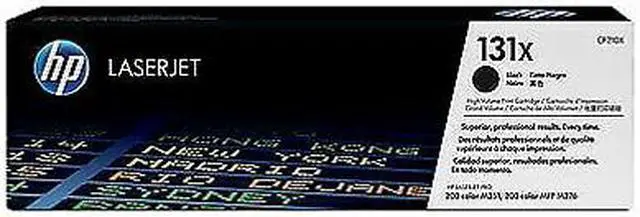 Main image of HP 131X High Yield Original LaserJet Toner Cartridge, Black (CF210X) - OEM