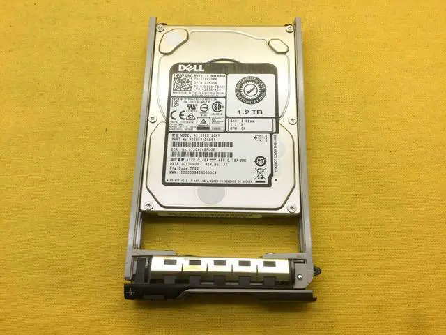 Alt view image 4 of 6 - (NOT FOR HOME PC!) 3K30N Dell 1.2TB SAS 10K 2.5" 12Gb/s Hard Drive 03K30N AL14SEB120NY W/TRAY