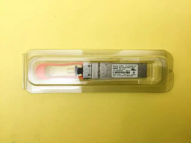 Main image of JG709A HPE X140 40G QSFP+ MPO MM 850nm CSR4 300m Transceiver
