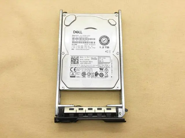 Main image of (NOT FOR HOME PC!) 3K30N Dell 1.2TB SAS 10K 2.5" 12Gb/s Hard Drive 03K30N AL14SEB120NY W/TRAY