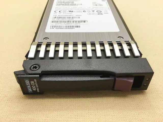Alt view image 2 of 3 - 636597-B21 HP 400GB 3G SATA MLC 2.5in EM SSD 637072-001