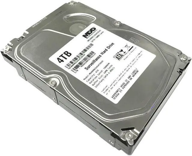 Alt view image 3 of 4 - MaxDigitalData 4TB 64MB Cache 5900PM SATA 6.0Gb/s 3.5" Surveillance Hard Drive - OEM