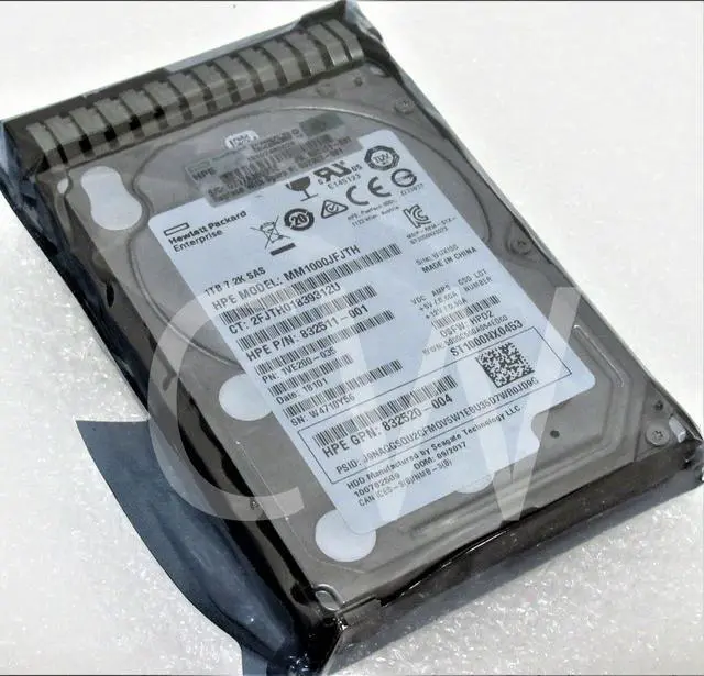 Alt view image 2 of 2 - (NOT FOR HOME PC!) 832984-001 832511-001 832514-B21 HPE 1TB 7.2K RPM 12Gbps MDL 2.5" SAS HARD DRIVE - OEM