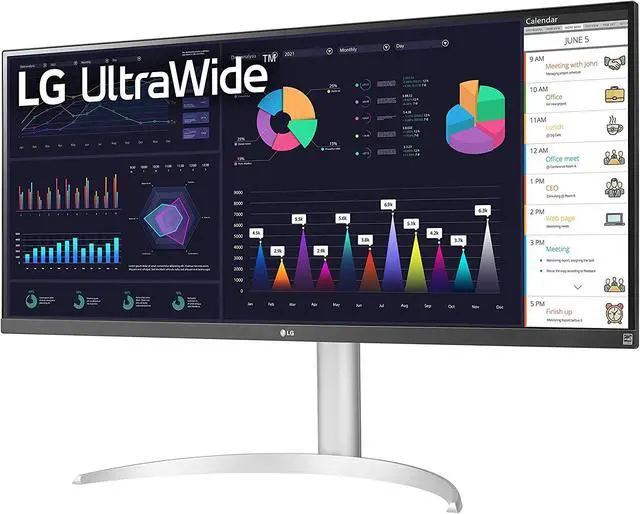Alt view image 2 of 7 - LG 34WQ650-W 34" 21:9 UltraWide Full HD IPS Monitor