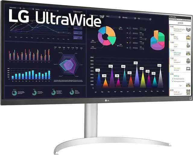 Alt view image 3 of 7 - LG 34WQ650-W 34" 21:9 UltraWide Full HD IPS Monitor
