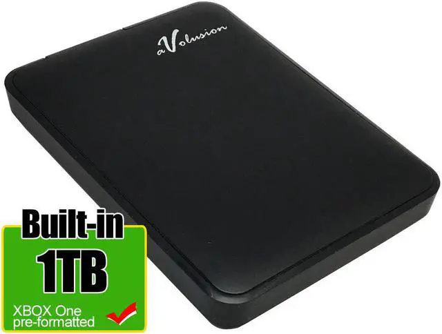 Main image of Avolusion 1TB USB 3.0 (XBOX One Pre-Formatted) External XBOX One Hard Drive