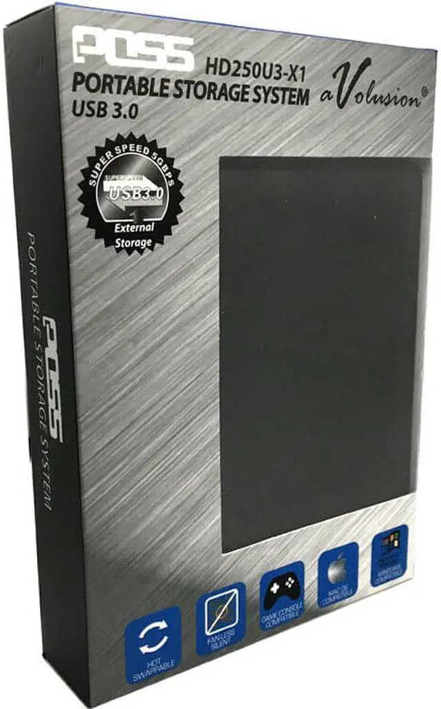 Alt view image 6 of 6 - Avolusion 1TB USB 3.0 External PS4 (Slim & Pro) Hard Drive (PS4 Pre-Formatted)