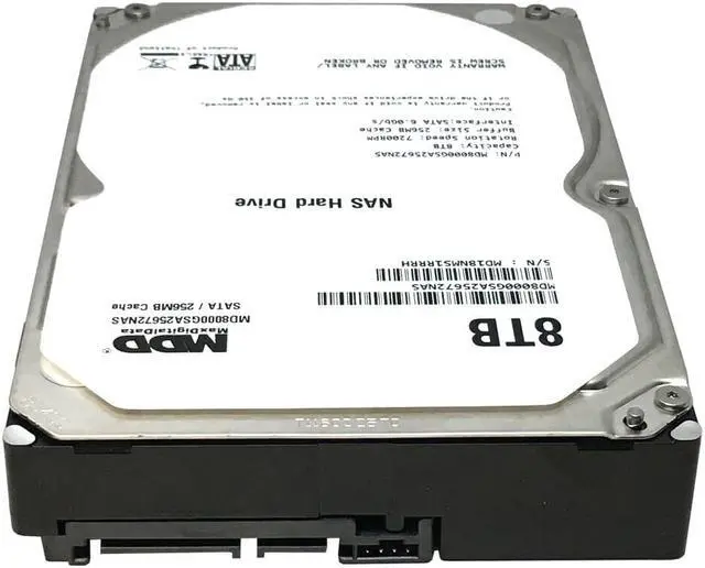 Alt view image 3 of 4 - MDD 8TB 7200RPM 256MB Cache SATA 6.0Gb/s 3.5" Hard Drive for NAS Network Storage