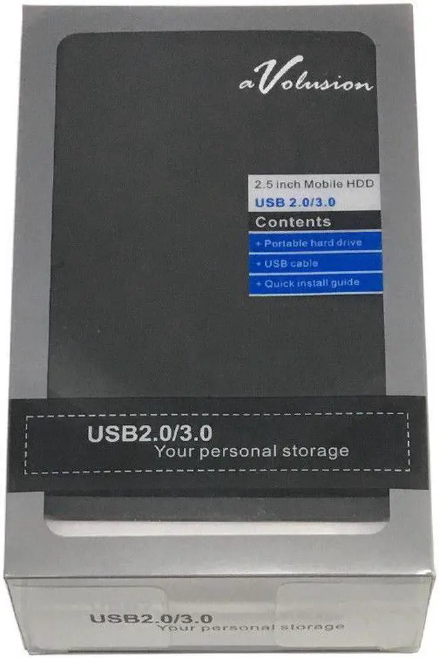 Alt view image 2 of 6 - Avolusion 640GB USB 3.0 Portable External PS4 Hard Drive -PS4, PS4 Pro, PS4 Slim