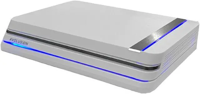 Alt view image 2 of 7 - Avolusion HDDGEAR PRO X 2TB External Gaming Hard Drive for PS5 Game Console WHIT