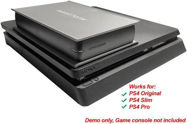 Alt view image 7 of 7 - Avolusion PRO-5X Series 8TB USB 3.0 External Gaming Hard Drive PS4 Slim, Pro,1st