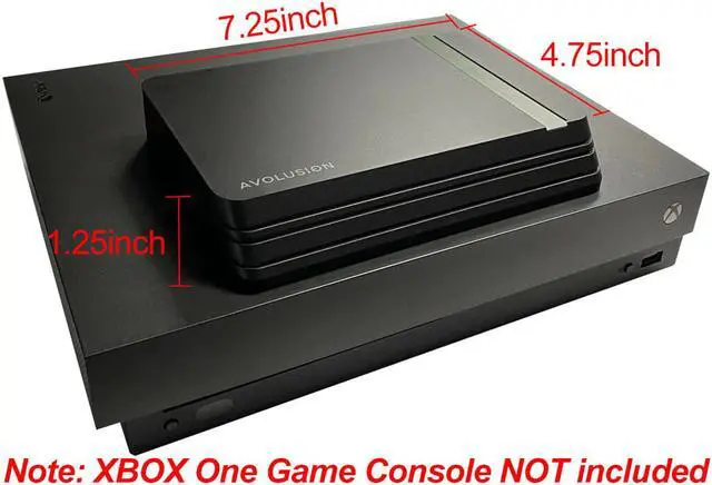 Alt view image 3 of 6 - Avolusion HDDGear Pro X 8TB USB 3.0 External Gaming Hard Drive - XBOX Series X,S - OEM