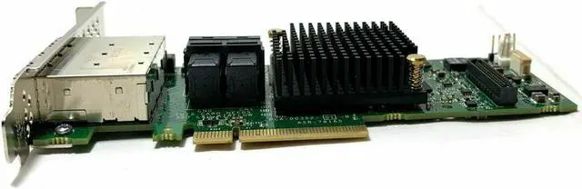 Alt view image 3 of 7 - OEM Adaptec Controller Card 2277000-R RAID ASR-78165 6Gb/s PCI-E SAS/ SATA 0KT1V