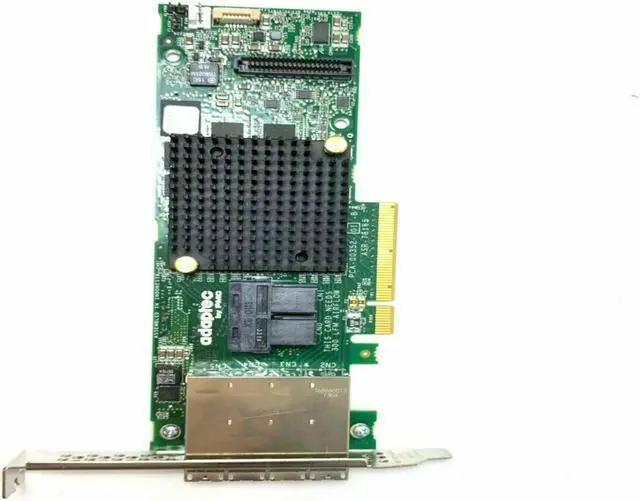 Alt view image 2 of 7 - OEM Adaptec Controller Card 2277000-R RAID ASR-78165 6Gb/s PCI-E SAS/ SATA 0KT1V
