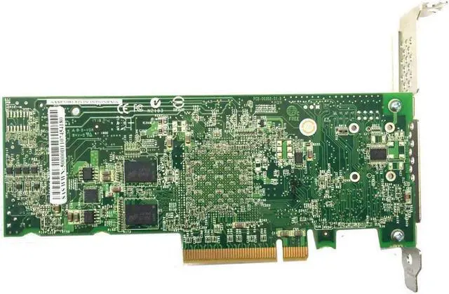 Alt view image 5 of 5 - Lot of 5 Adaptec ASR-2405 SAS SATA 4 port 3 GB /s 8x PCIE 2405 128 RAID Adapter