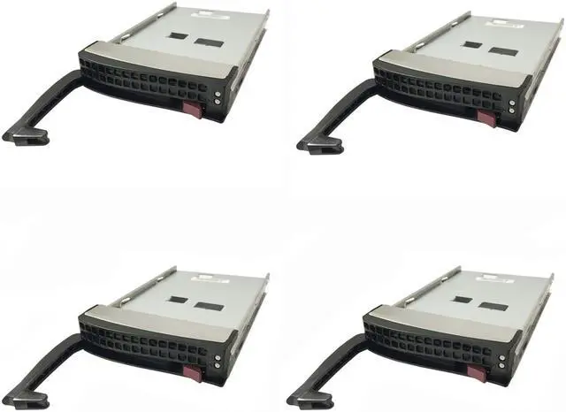 Main image of LOT of 4 Supermicro 3.5" to 2.5" Drive Bay Adapter Single Tray MCP-220-00043-0N - OEM