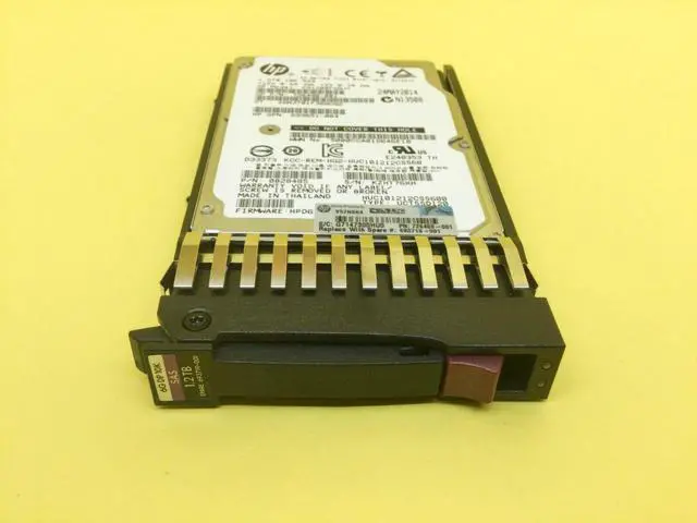 Alt view image 2 of 3 - (NOT FOR HOME PC!) 693719-001 HPE 1.2TB 6G SAS 10K SFF (2.5-INCH) DP ENT HDD 693648-B21