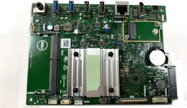 Alt view image 3 of 3 - GENUINE Dell Inspiron 22 3275 All-In-One Motherboard AMD E2-9000e CPU J7MNP