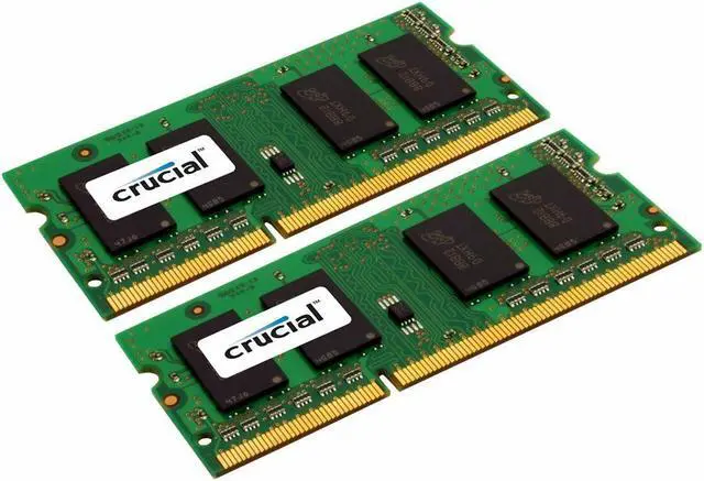 Main image of Crucial 16GB Kit 2x 8GB DDR3 DDR3L 1600 MHz PC3L-12800 Laptop Sodimm Memory RAM