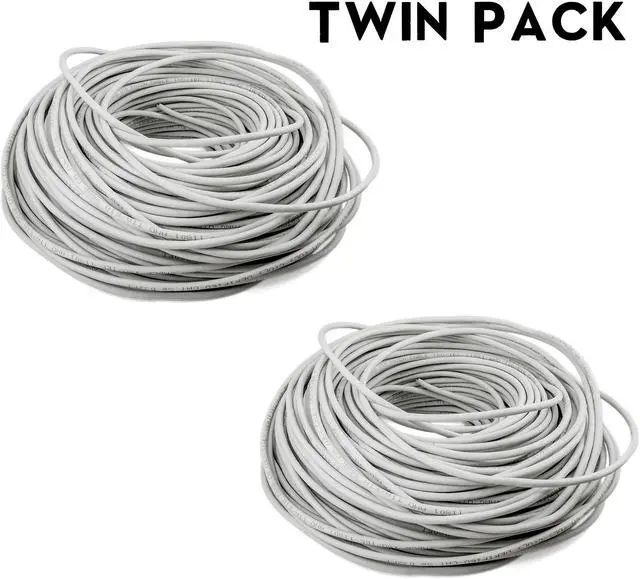 Main image of PTC RJ45 Cat5e Solid Internet DSL Ethernet Network Cable with Tool & Connectors