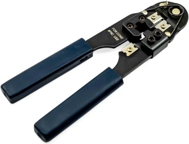 Alt view image 2 of 5 - PTC RJ45 Cat5e Solid Internet DSL Ethernet Network Cable with Tool & Connectors