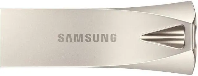 Main image of Samsung BAR Plus MUF-256BE3/AM USB Flash Drive 256 GB USB 3.1 Champagne Silver