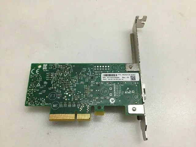 Alt view image 3 of 3 - Mellanox MCX311A-XCAT CX311A ConnectX-3 EN 10G Ethernet 10GbE SFP+ Adapter Card