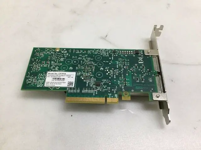 Alt view image 3 of 3 - Mellanox ConnectX-3 VPI 40 / 56GbE Dual-Port QSFP Adapter MCX354A-FCBT CX354A