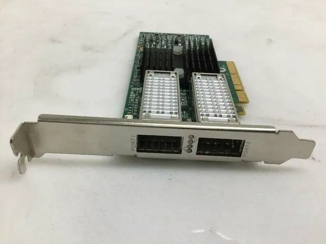 Alt view image 2 of 3 - Mellanox ConnectX-3 VPI 40 / 56GbE Dual-Port QSFP Adapter MCX354A-FCBT CX354A