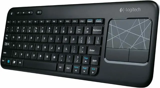 Alt view image 2 of 3 - Logitech K400 (920-003070) Wireless Keyboard Built-In Multi-Touch Touchpad