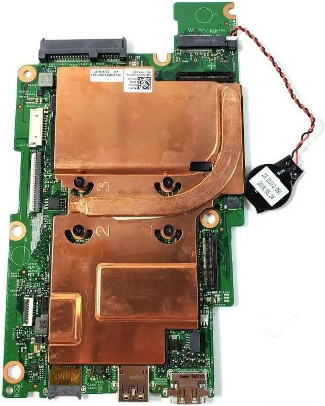 Alt view image 2 of 4 - Dell Inspiron 11 3185 Motherboard w/AMD A9-9420e CPU and Heatsink 50CYR 2RK54