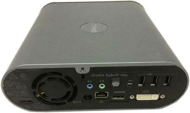 Alt view image 3 of 5 - OEM Dell Studio Hybrid 140g Chassis Case w/ Motherboard P096C 0P096C