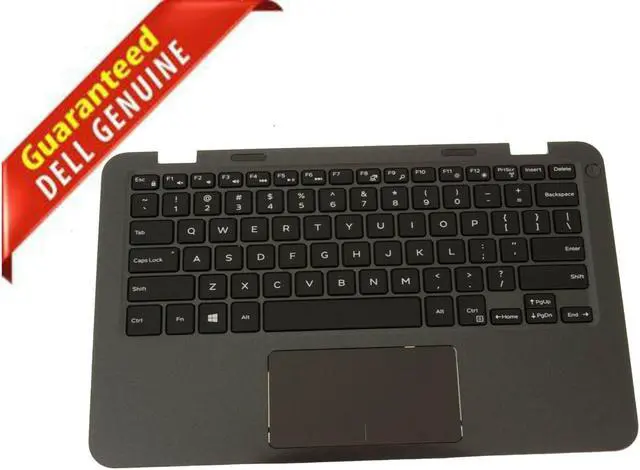 Main image of OEM Dell Inspiron 11 3180 P24T Palmrest Touchpad W/ Keyboard - JR6J6 8WGJC