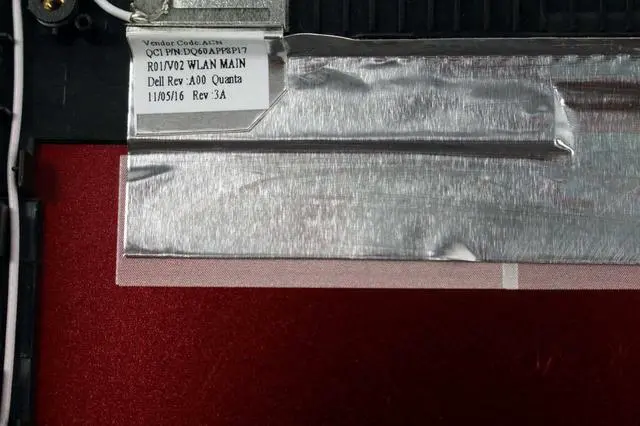 Alt view image 5 of 5 - OEM Genuine Dell Vostro 3450 ED476 LED Red 14" Back Cover 7C11K